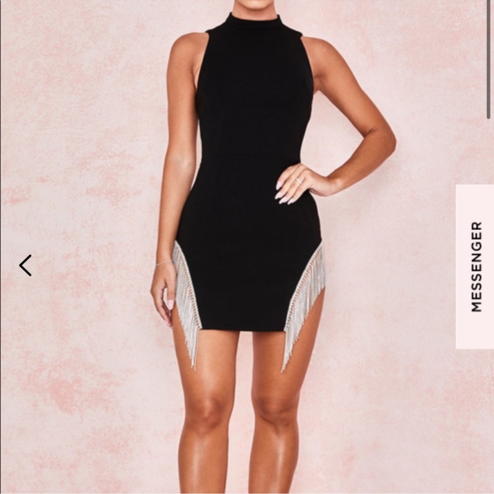 House of CB Charlize Rhinestone Dress